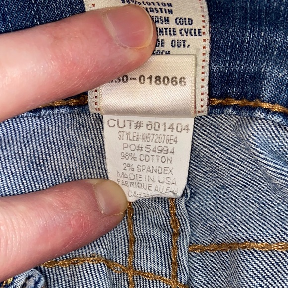 True Religion Blue Jeans Size 27 - Picture 10 of 13